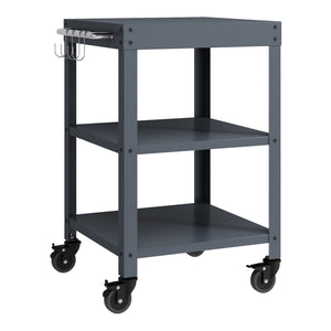 Wózek do serwowania na zewnątrz Bolognano stal 81x50x50 cm [casa.pro]