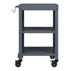 Wózek do serwowania na zewnątrz Bolognano stal 81x50x50 cm [casa.pro]