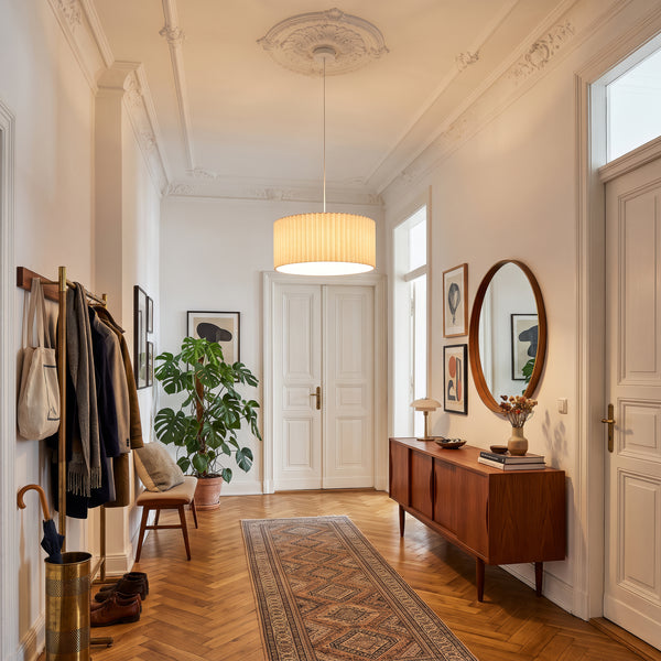 Lampa wisząca Kupimi Ø45 cm Beżowy [lux.pro]
