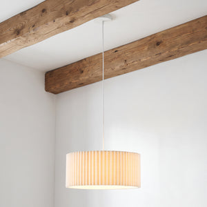 Lampa wisząca Kupimi Ø45 cm Beżowy [lux.pro]