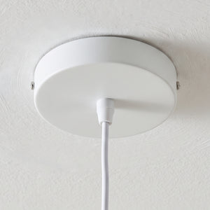 Lampa wisząca Kupimi Ø45 cm Beżowy [lux.pro]