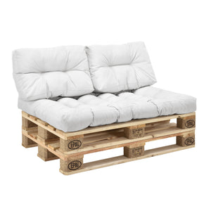 Poduszki na palety do użytku wewnętrznego Mogán Poduszka na siedzisko Poduszka na oparcie w różnych kolorach [en.casa]