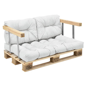 Poduszki na palety do użytku wewnętrznego Mogán Poduszka na siedzisko Poduszka na oparcie w różnych kolorach [en.casa]