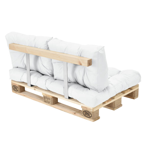 Poduszki na palety do użytku wewnętrznego Mogán Poduszka na siedzisko Poduszka na oparcie w różnych kolorach [en.casa]