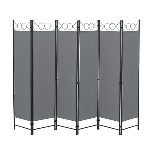 Raumteiler Saragossa 6 - teilig 240x171 cm versch. Farben en.casa - premiumXL