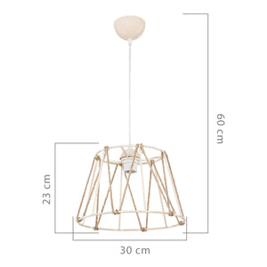 Lampa wisząca Halifax E27 w różnych kolorach [lux.pro]