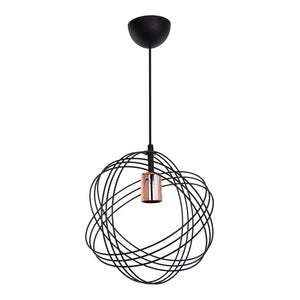 Lampa wisząca Hove E27 metalowa w różnych kolorach kolory [lux.pro]