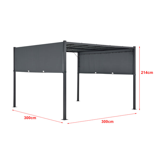 Pergola Fortaleza w różnych kolorach i rozmiarach Kolory i rozmiary [en.casa]