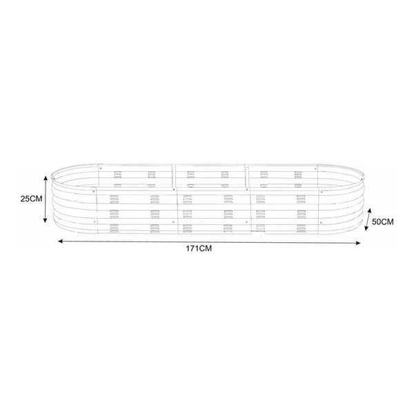 Stalowy kwietnik Alfedena [casa.pro]