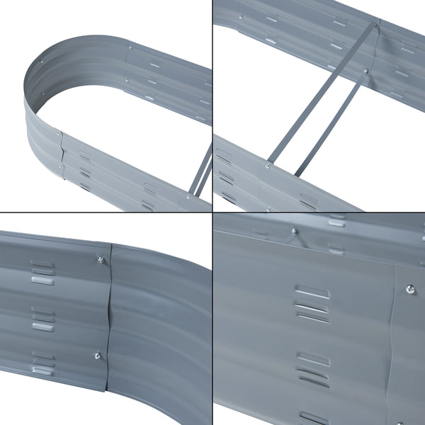 Stalowy kwietnik Alfedena [casa.pro]