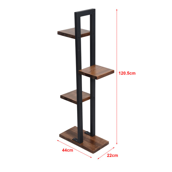 Regał na rośliny Lemvig 120,5 x 44 x 22 cm w różnych kolorach [en.casa]
