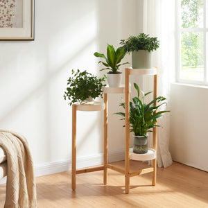 Stojak na rośliny Sastamala [en.casa] - premiumXL