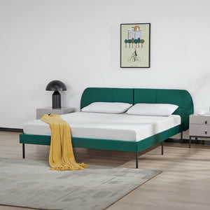 Łóżko tapicerowane Porvoo [en.casa]