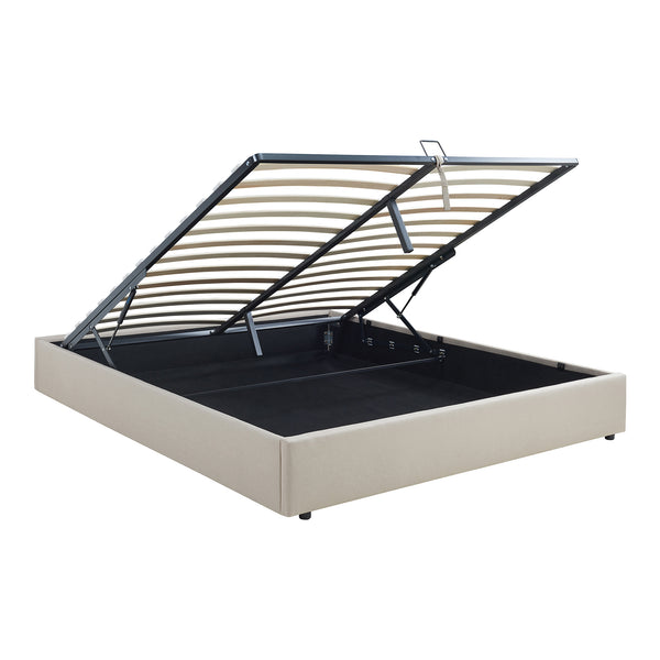 Łóżko tapicerowane Nola [en.casa]