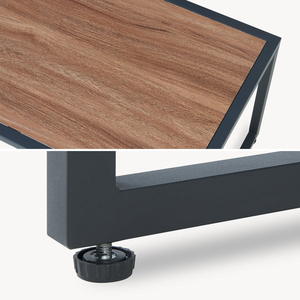 Zestaw mebli wypoczynkowych Karg 4-częściowy [casa.pro]