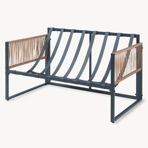 Zestaw mebli wypoczynkowych Karg 4-częściowy [casa.pro]