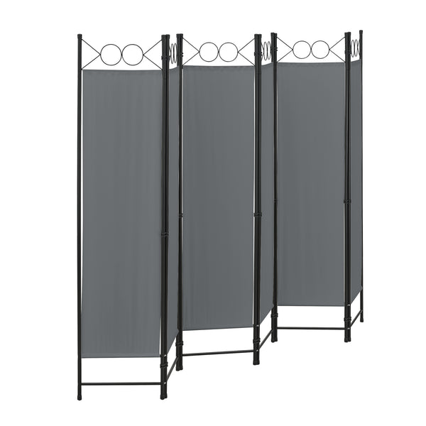 Parawan Saragossa 6-częściowy 240x171 cm różne kolory kolory en.casa