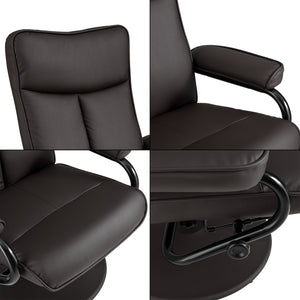 Leżanka Lohja z podnóżkiem w różnych kolorach. kolory [en.casa]