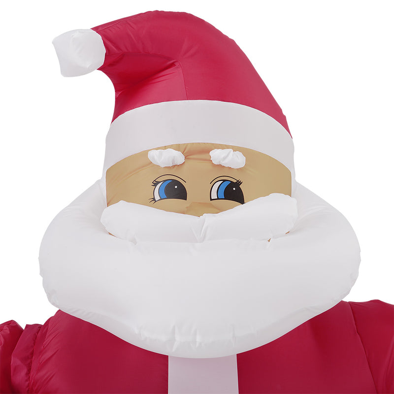 Szkic wymiarowy [lux.pro]® Ogromna dmuchana figura ze światełkami LED (Mikołaj/bałwan)