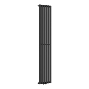 Designerski grzejnik rurowy Nore Black 160x36cm Jednowarstwowy 636W [neu.haus]