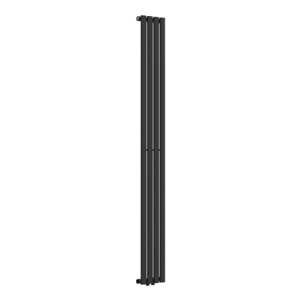 Designerski grzejnik rurowy Nore Black 180x24cm Jednowarstwowy 484W [neu.haus]
