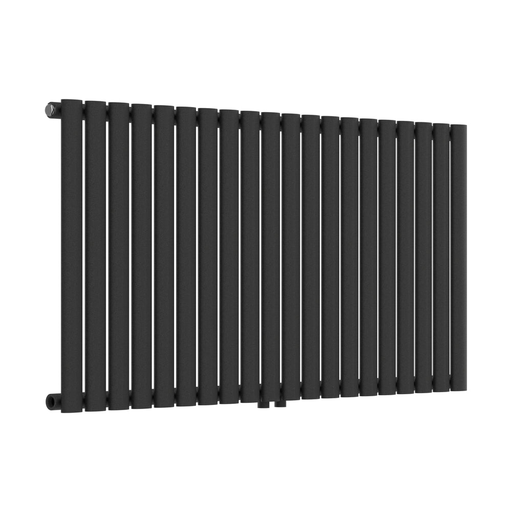 Designerski grzejnik rurowy Nore Black 60x120cm Jednowarstwowy 857W [neu.haus]