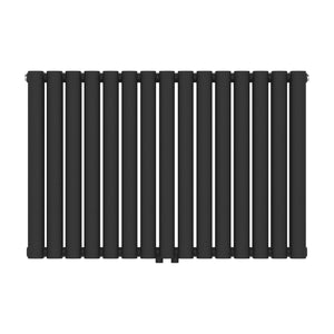 Designerski grzejnik rurowy Nore czarny 60x90cm dwuwarstwowy 1180W [neu.haus]