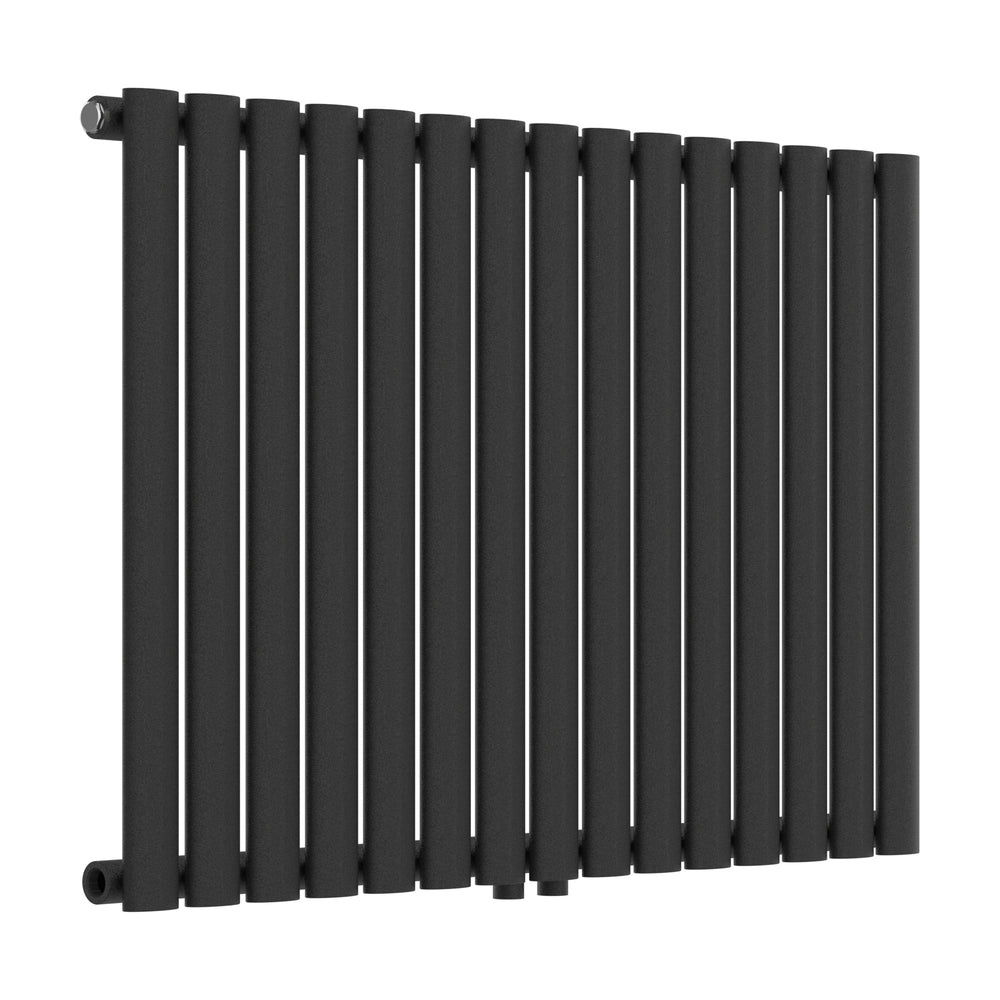 Designerski grzejnik rurowy Nore Black 60x90cm Jednowarstwowy 653W [neu.haus]