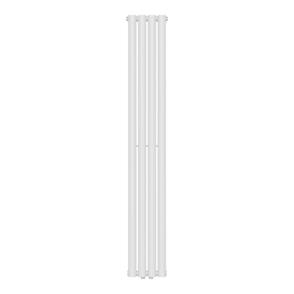 Designerski grzejnik rurowy Nore Biały 160x24cm Jednowarstwowy 438W [neu.haus]