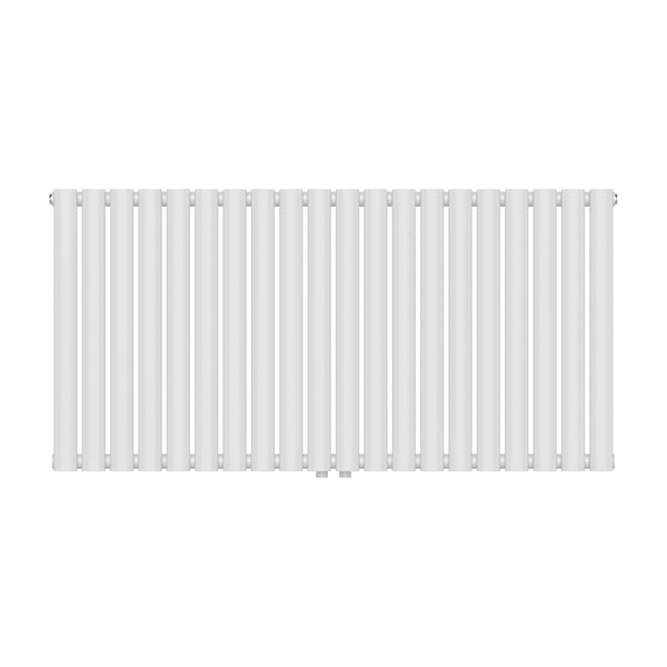 Designerski grzejnik rurowy Nore Biały 60x120cm Jednowarstwowy 857W [neu.haus]