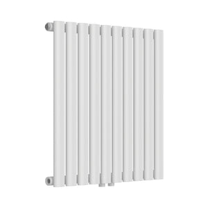 Designerski grzejnik rurowy Nore Biały 60x60cm Jednowarstwowy 449W [neu.haus]
