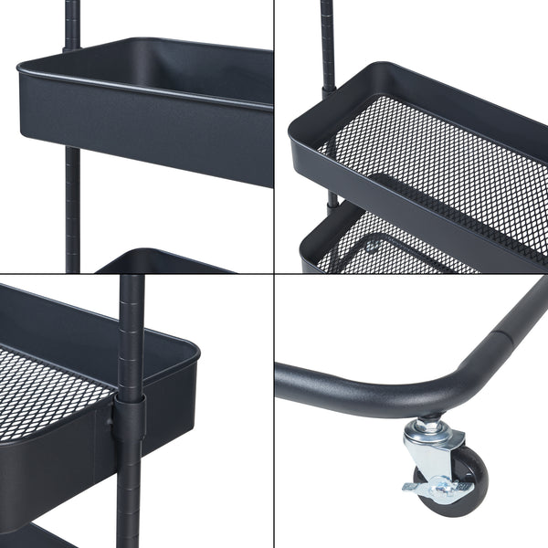 Stojak na płaszcze Kumad 175x58x36 cm [en.casa]