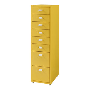 Mobilny kontenerek Kökar z 8 szufladami 109x28x41 cm [en.casa]