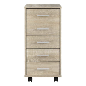 Mobilny kontenerek Stockholm 63x33x38 cm z 5 szufladami w różnych kolorach. kolory en.casa