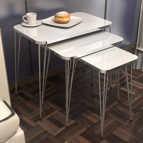 Satztisch Samsø 3er Set in versch. Farben [en.casa] - premiumXL