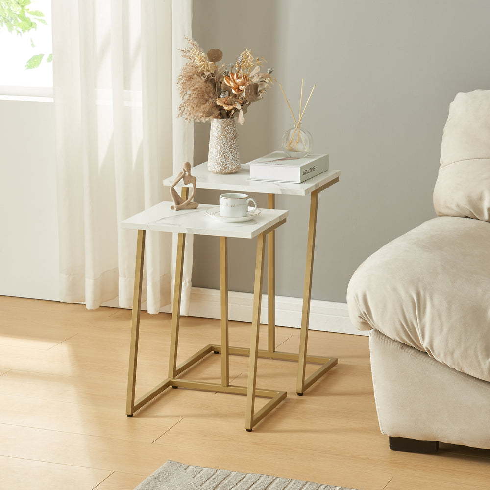 Stolik kawowy Salem zestaw 2 [en.casa]