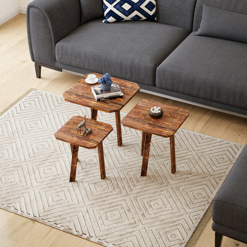 Satztisch Masku 3er Set in versch. Farben [en.casa] - premiumXL