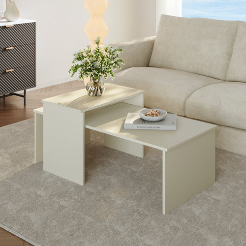 Stolik kawowy Sotapim zestaw 2 [en.casa]