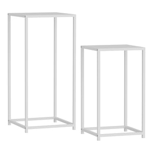 Stolik boczny Åseral zestaw 2 kolumn w różnych kolorach kolory [en.casa]