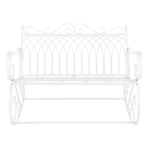 Ławka bujana Greenough 85x113x95cm w stylu wiejskim w różnych kolorach. kolory en.casa