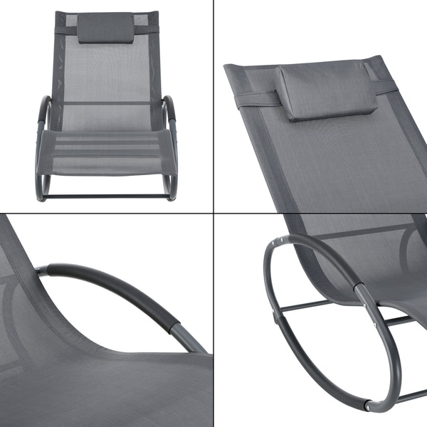 Leżak bujany Almaluez 120 kg różne kolory Colours en.casa