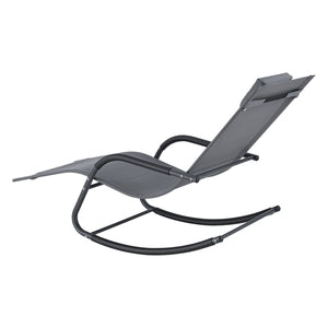 Leżak Caracena 147x63x89cm Leżak bujany w różnych kolorach kolory en.casa