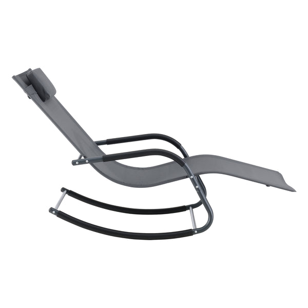 Leżak Caracena zestaw 2 147x63x89cm Leżak bujany w różnych kolorach. kolory en.casa