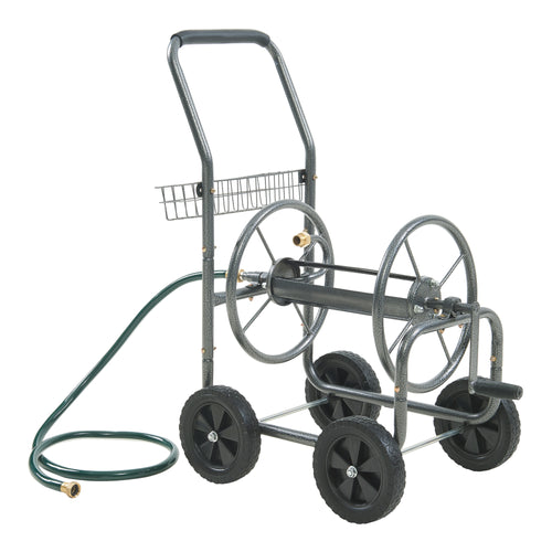 Gelibolu wózek na wąż 3/4 cala maks. 65 m szary [pro.tec]