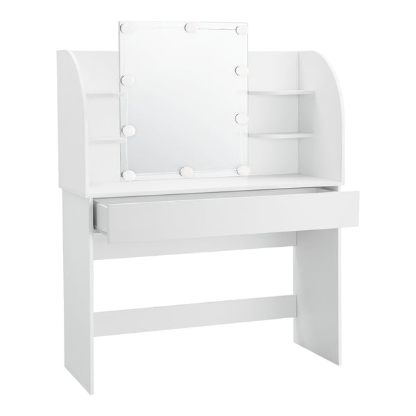 Toaletka Köla z diodami LED w różnych kolorach kolory [en.casa]