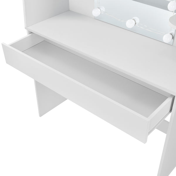 Toaletka Köla z diodami LED w różnych kolorach kolory [en.casa]