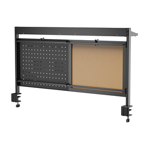 Organizer na biurko Virvik 117x73 cm stalowy [en.casa]