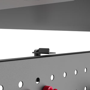 Organizer na biurko Virvik 117x73 cm stalowy [en.casa]