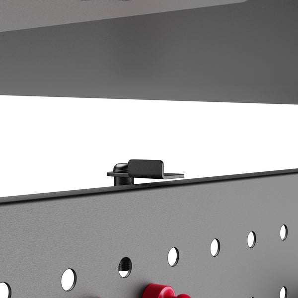 Organizer na biurko Virvik 117x73 cm stalowy [en.casa]