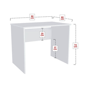 Biurko Årdal 90x60x74cm w różnych kolorach [en.casa]
